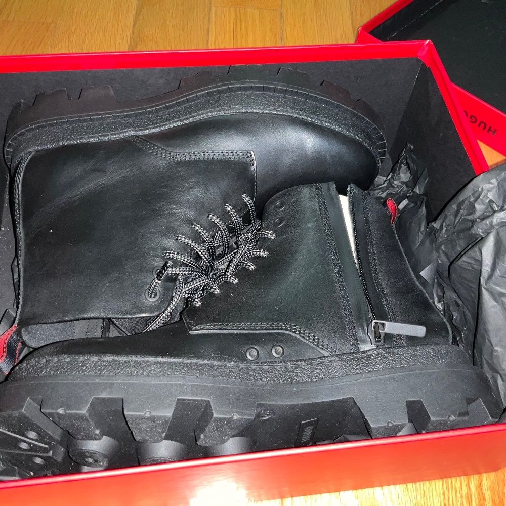 HUGO Red and Black Shoe Box